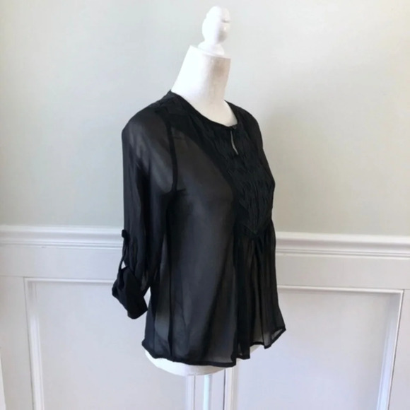 Collective Concepts Stitch Fix NWT Black Blouse - Picture 4 of 6